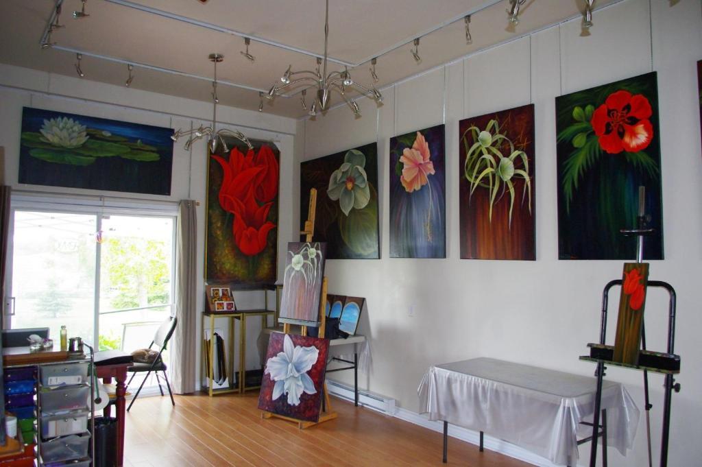 Atelier Galerie Anne Drouin Peinture & Pension Sainte-Julie Kültér fotó