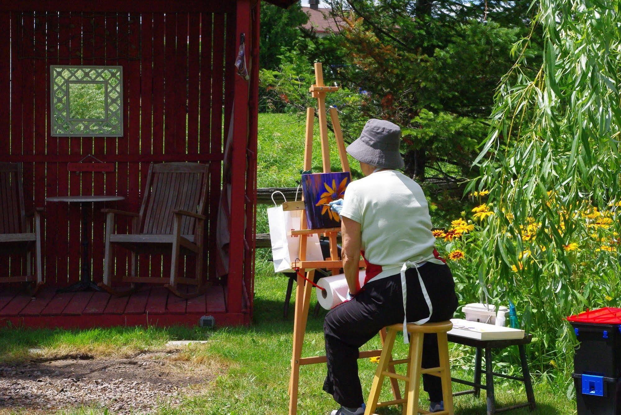 Atelier Galerie Anne Drouin Peinture & Pension Sainte-Julie Kültér fotó